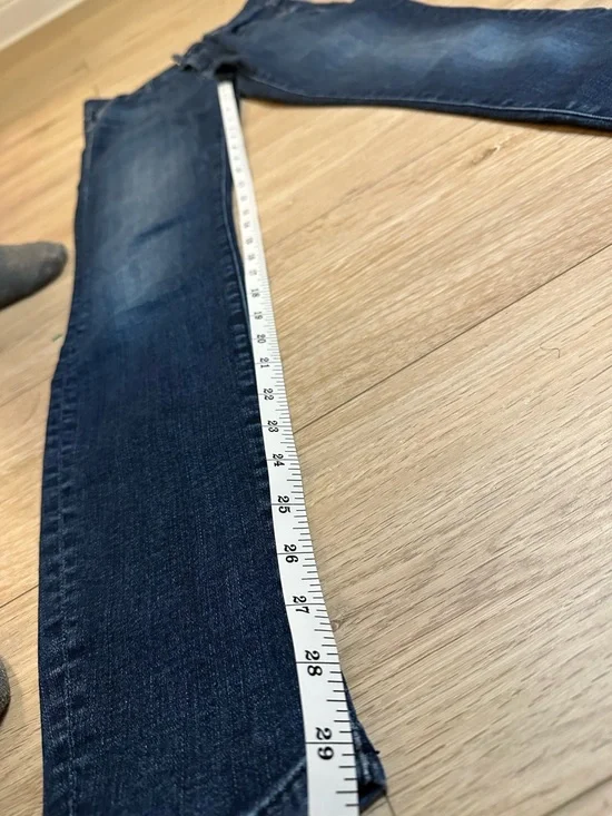 MOTHER the Looker Slow Ride Skinny Jeans in Dark Indigo - Picture 7 of 10